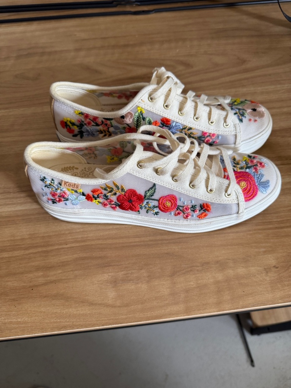 Keds Rifle Paper Co collab. Size 7